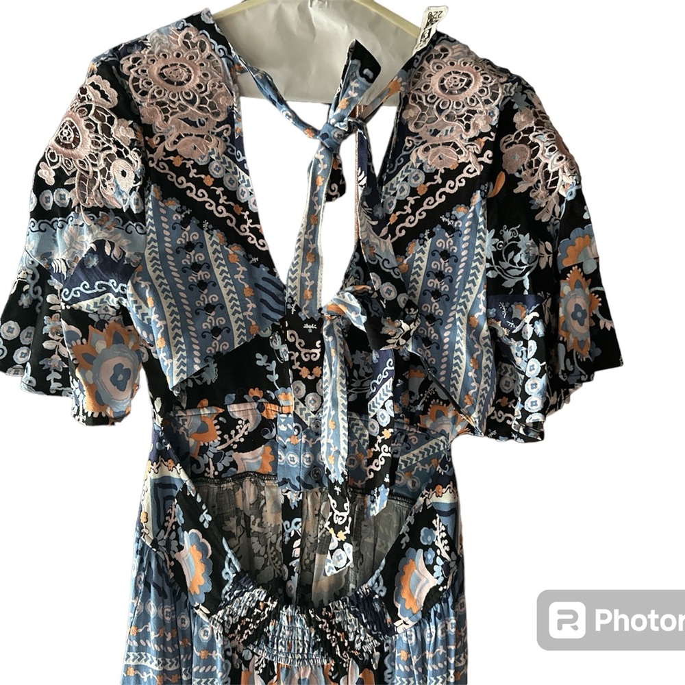Free People size small bohemian maxi dress
